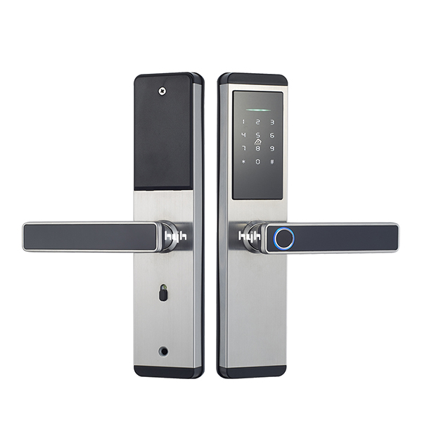 Elektronisk digitalt biometrisk fingeraftryk Push Pull Smart Lock