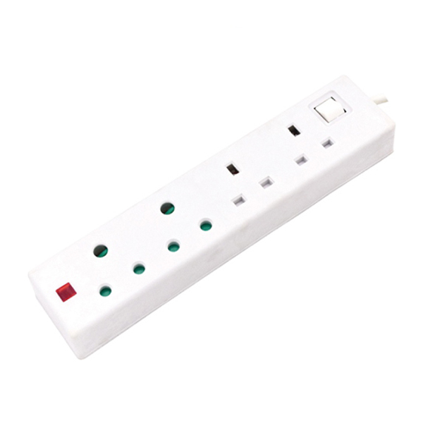 UK Power Strip elektrisk forlængerstik